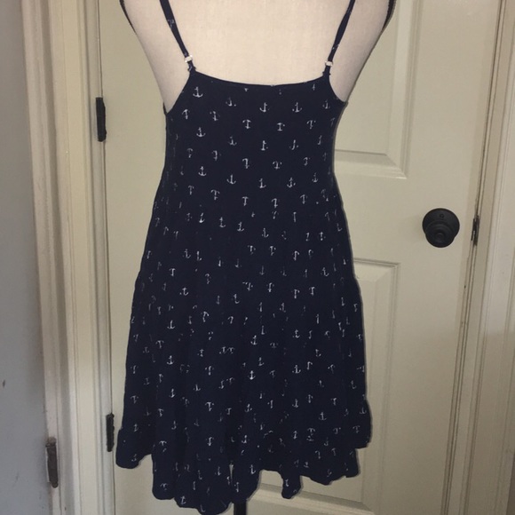 Short dark blue anchor dress! - Picture 2 of 3